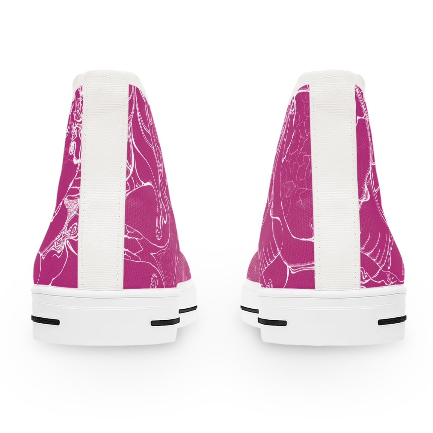 ELEMENTAL VISION Pink ~ High-Top Sneakers for Women