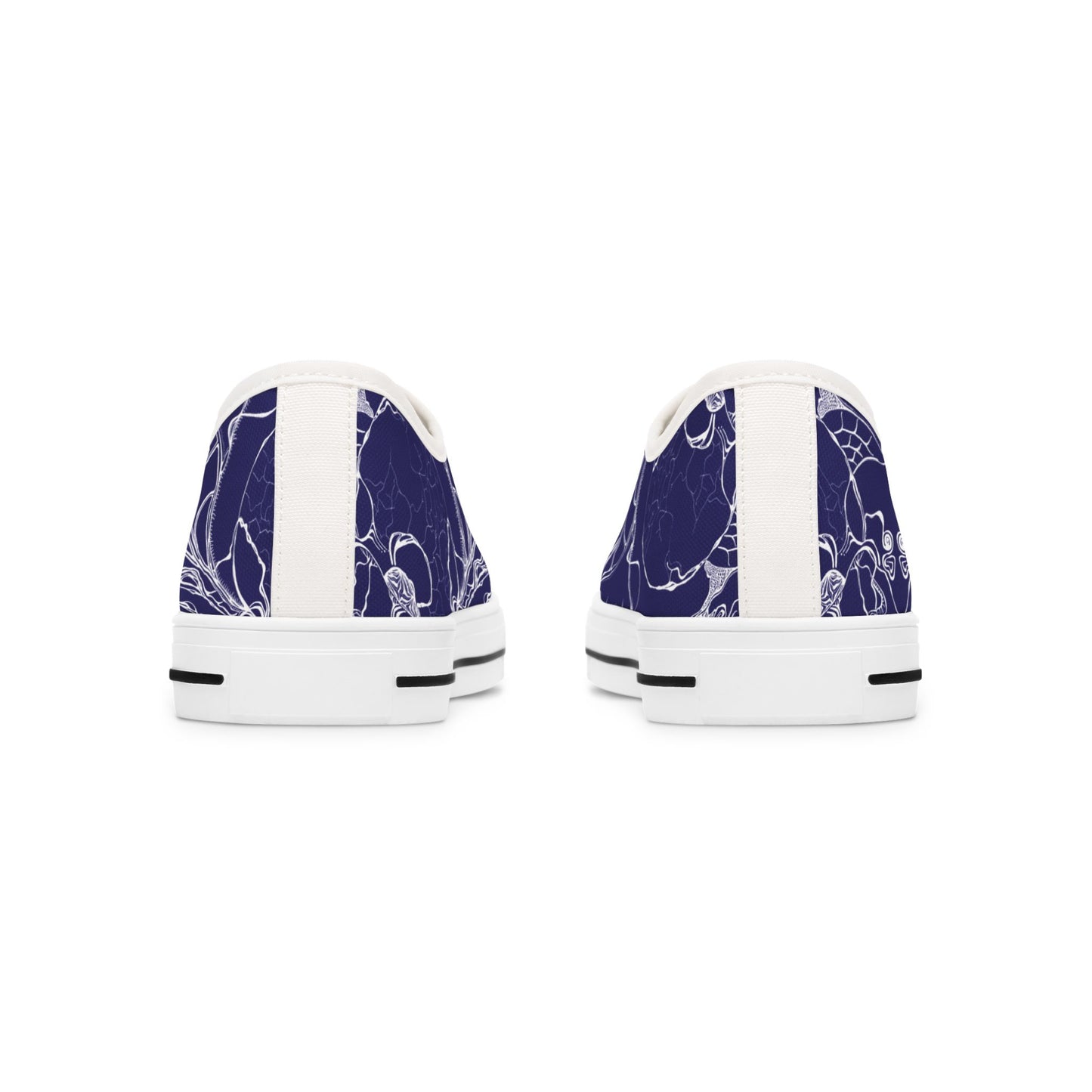 ELEMENTAL VISION Midnight Blue ~ Low-Top Sneakers for Women