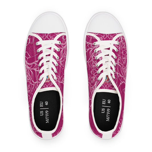 ELEMENTAL VISION Pink ~ Low-Top Sneakers for Women