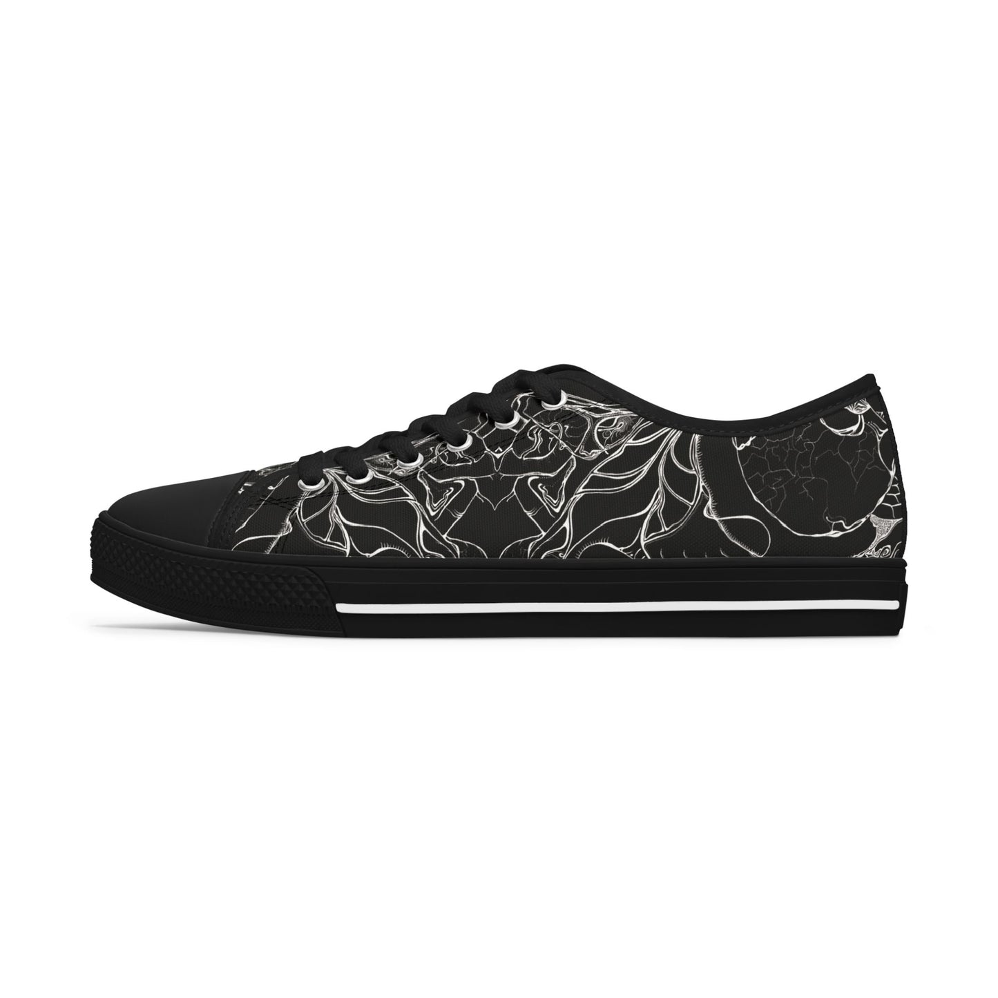 ELEMENTAL VISION Black ~ Low-Top Sneakers for Women