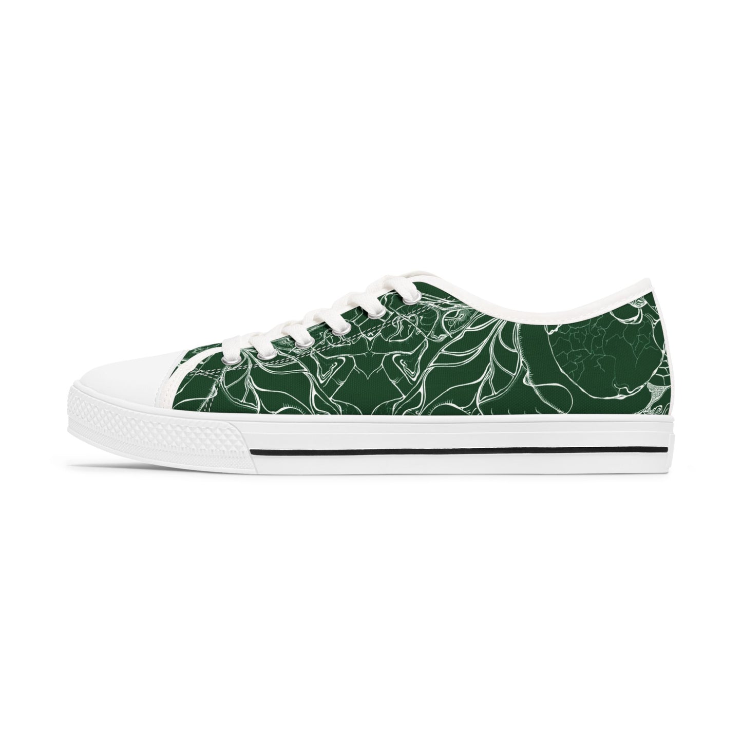ELEMENTAL VISION Forest Green Low-Top Sneakers for women