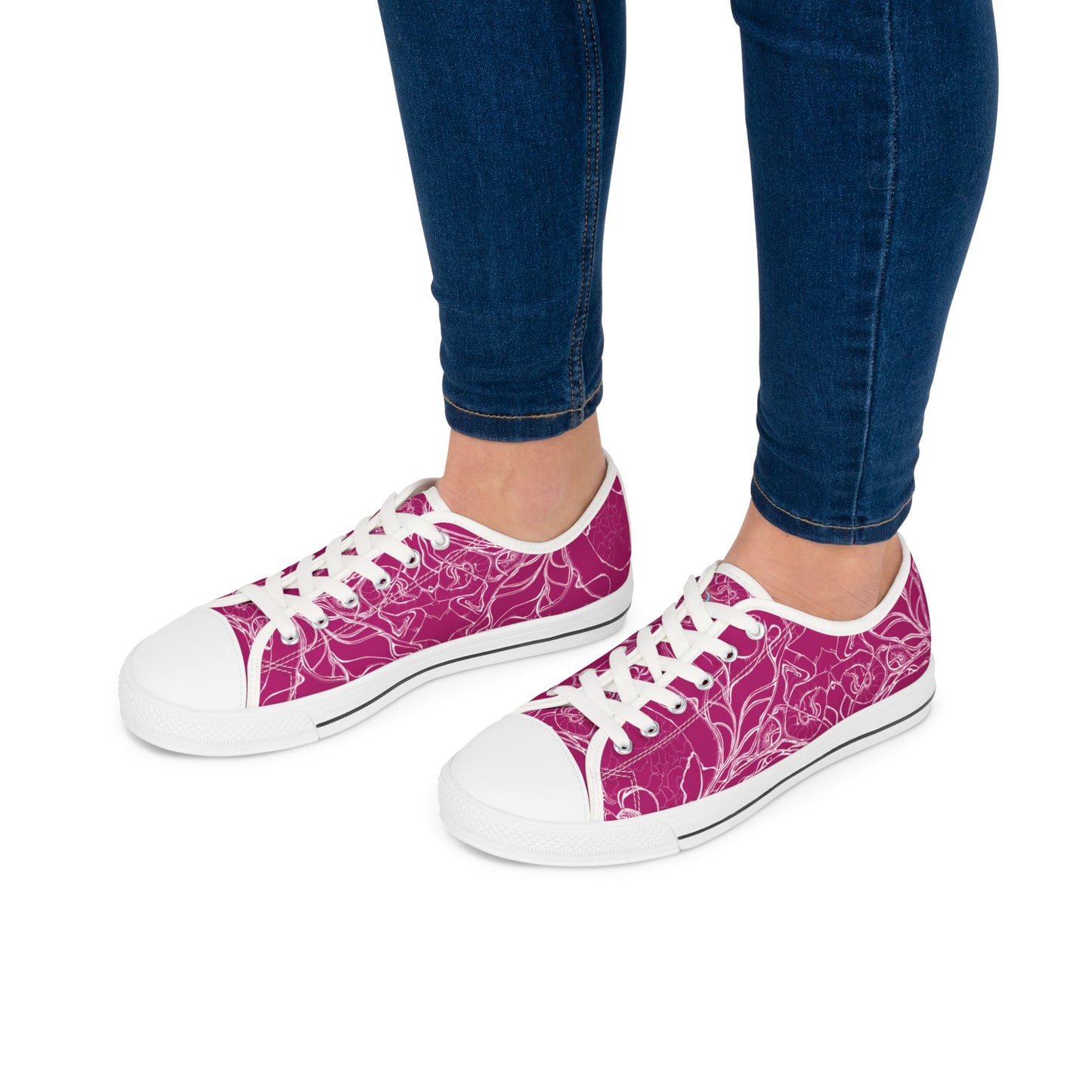 ELEMENTAL VISION Pink ~ Low-Top Sneakers for Women
