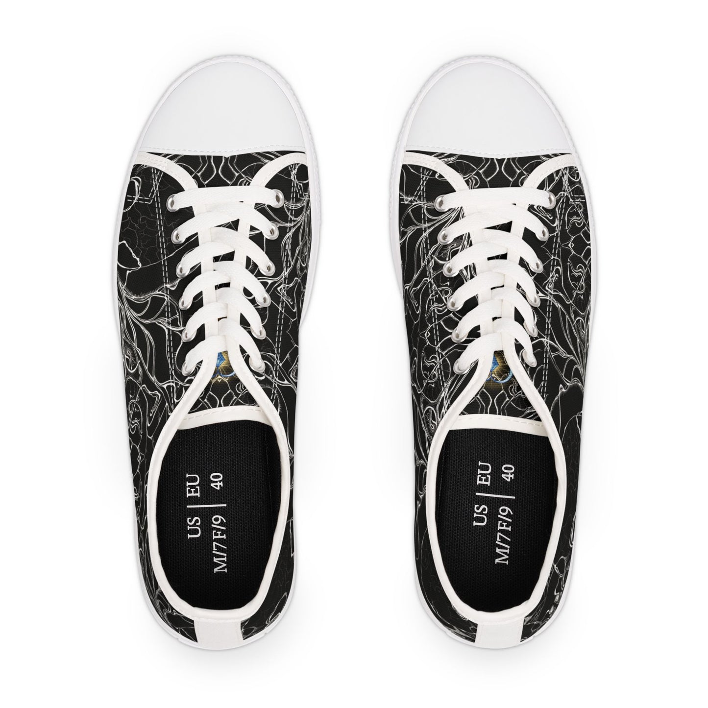 ELEMENTAL VISION Black ~ Low-Top Sneakers for Women
