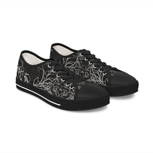ELEMENTAL VISION Black ~ Low-Top Sneakers for Women