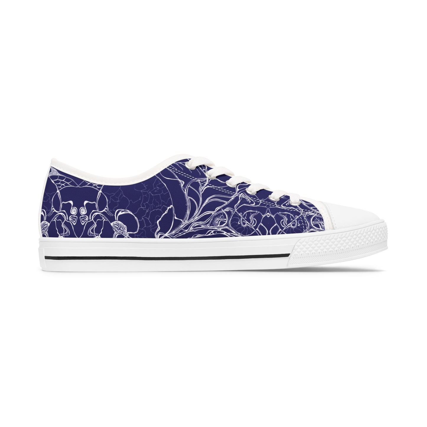 ELEMENTAL VISION Midnight Blue ~ Low-Top Sneakers for Women