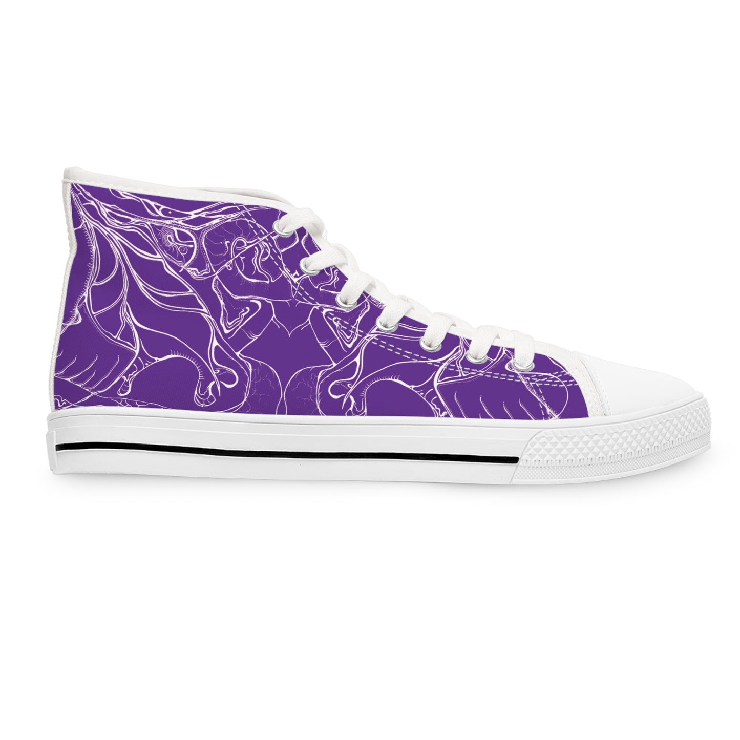 ELEMENTAL VISION Violet Light ~ High-Top Sneakers for Women