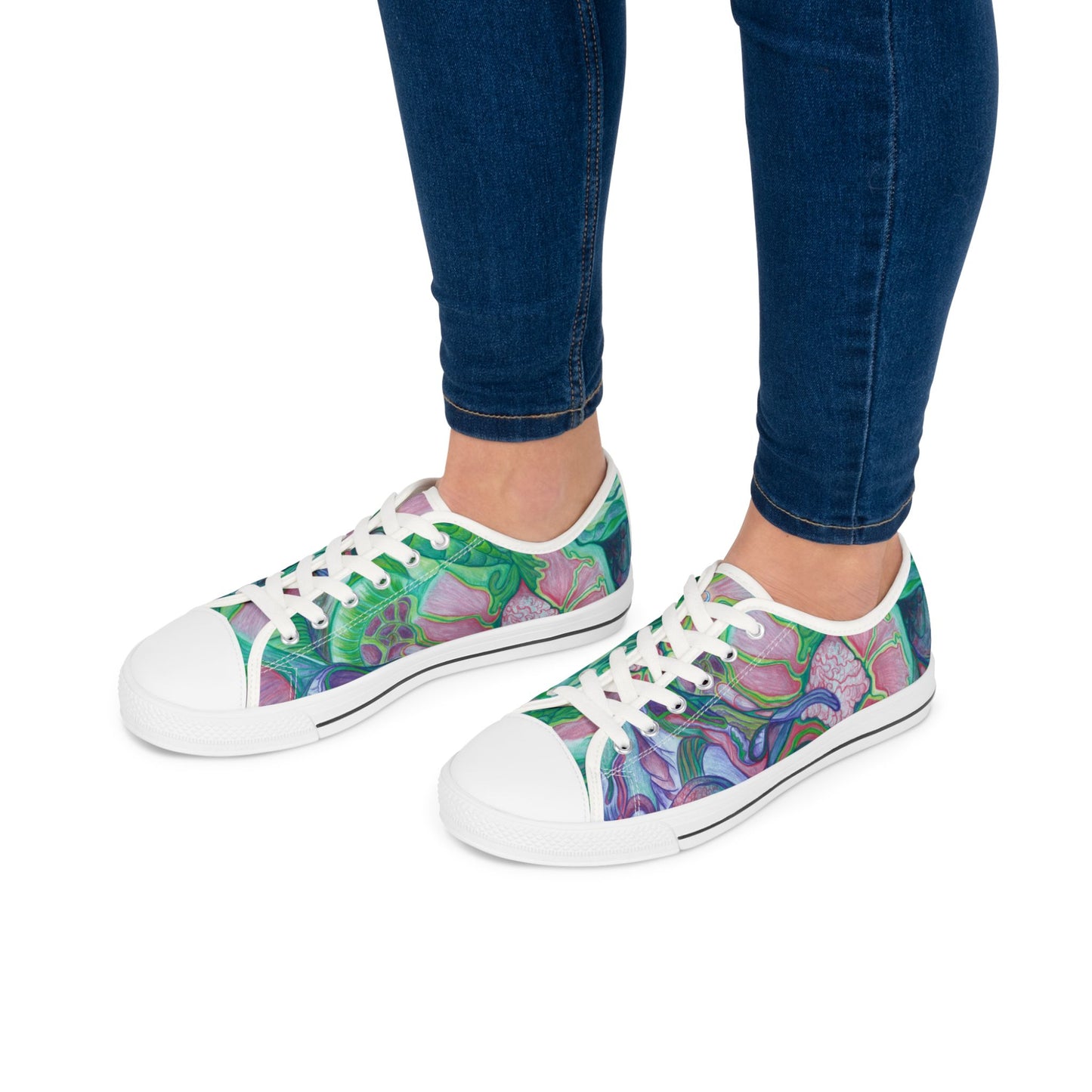ELEMENTAL GARDEN Low-Top Sneakers for Women.