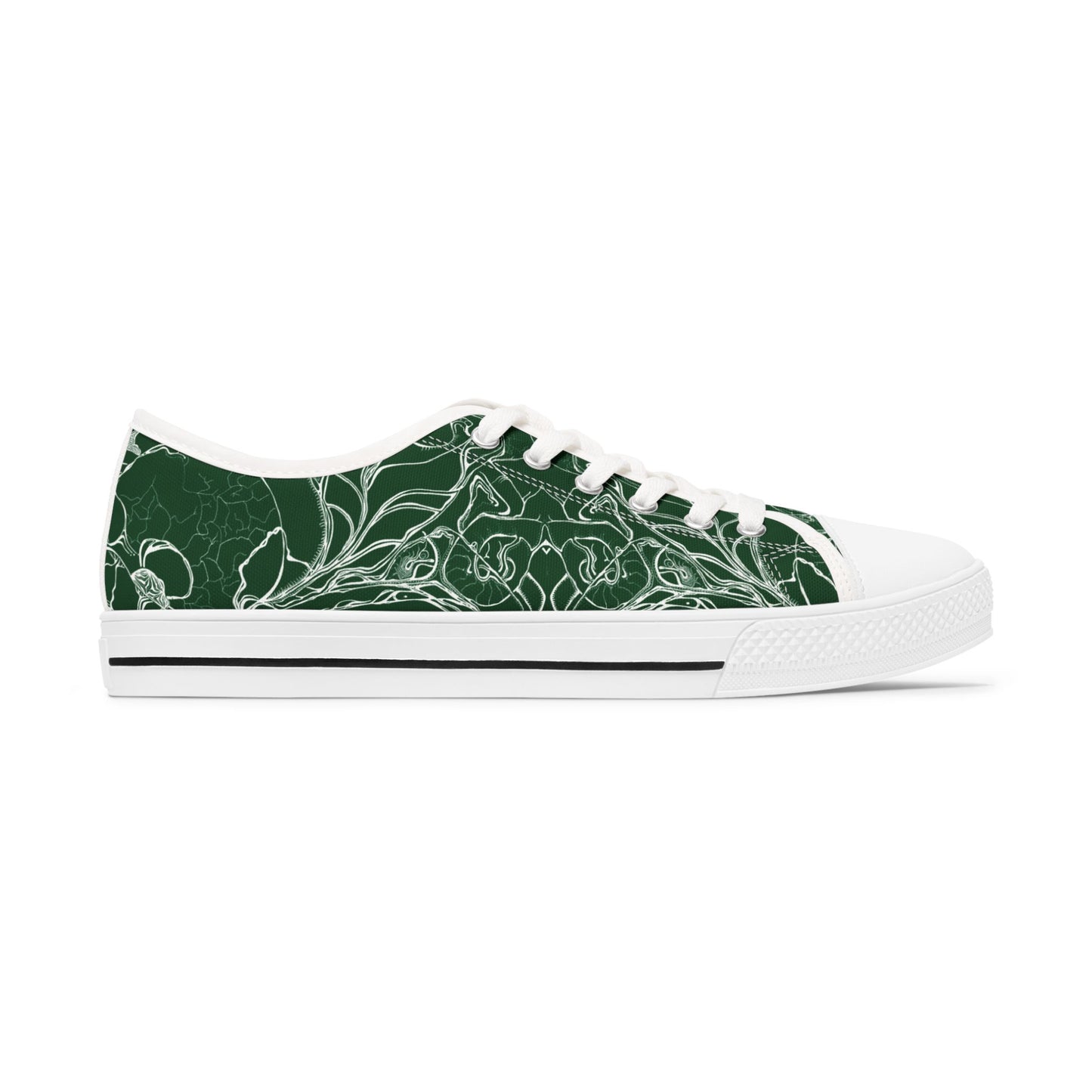 ELEMENTAL VISION Forest Green Low-Top Sneakers for women