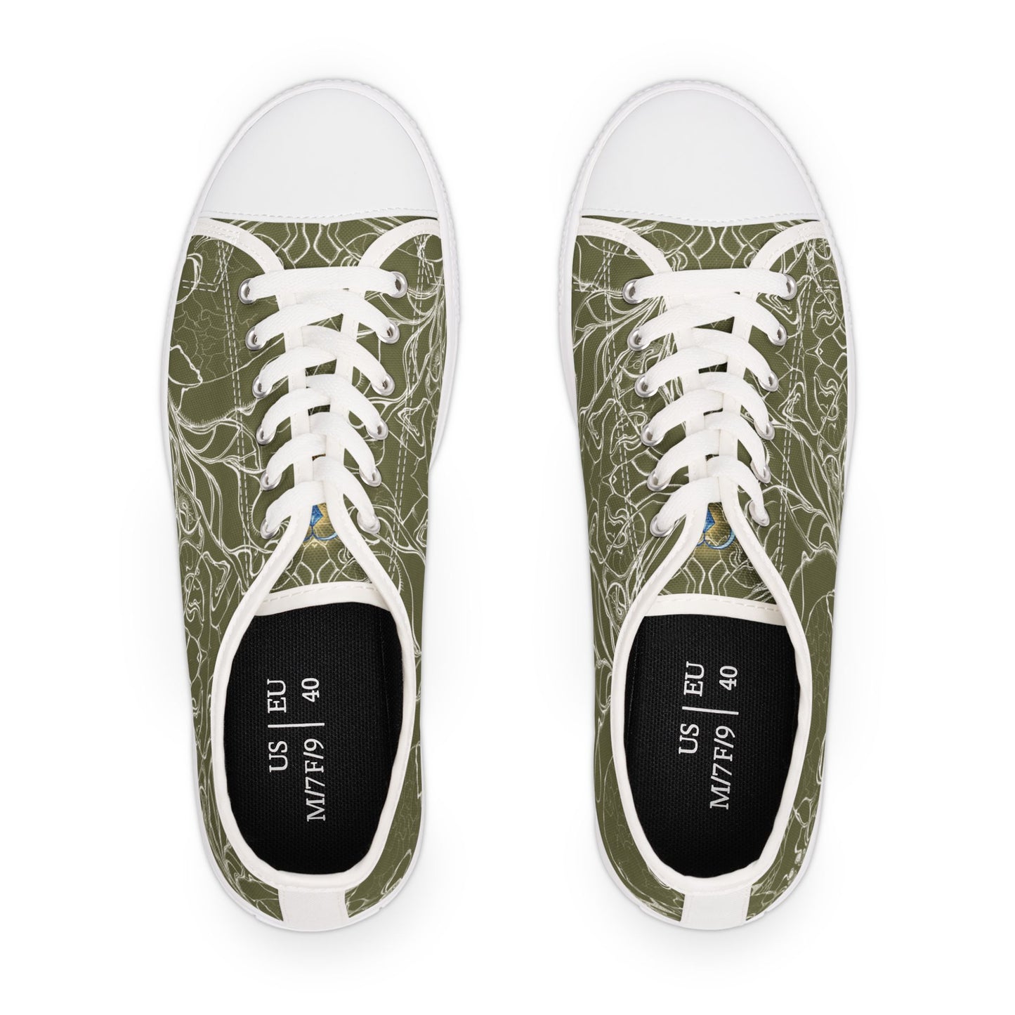ELEMENTAL VISION Khaki ~ Low-Top Sneakers for Women