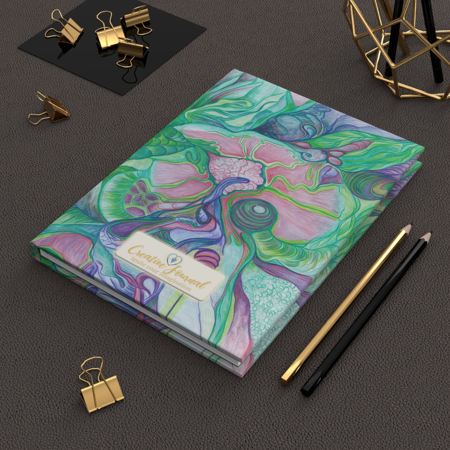 ELEMENTAL GARDEN ~ Creative Journal | A5 Hardcover Lined Notebook | Original Series