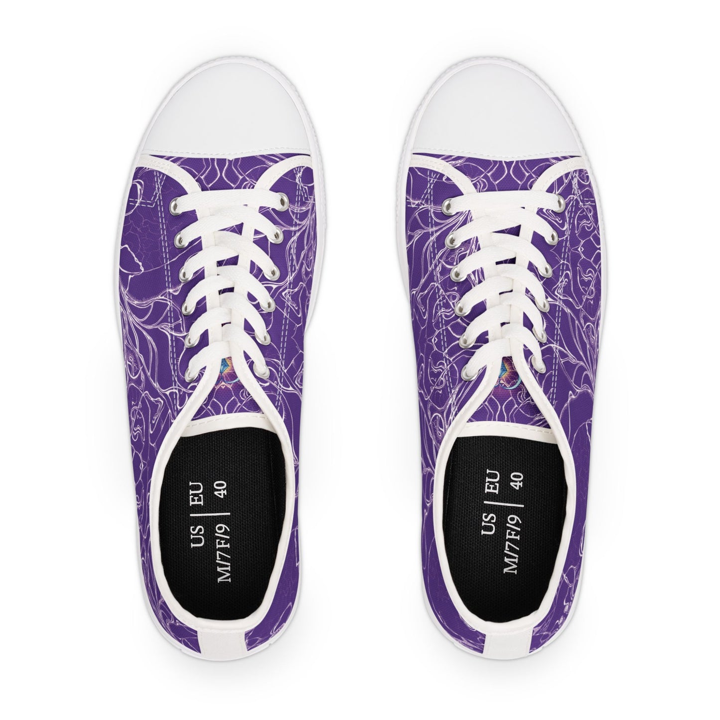 ELEMENTAL VISION Violet Light ~ Low-Top Sneakers for Women