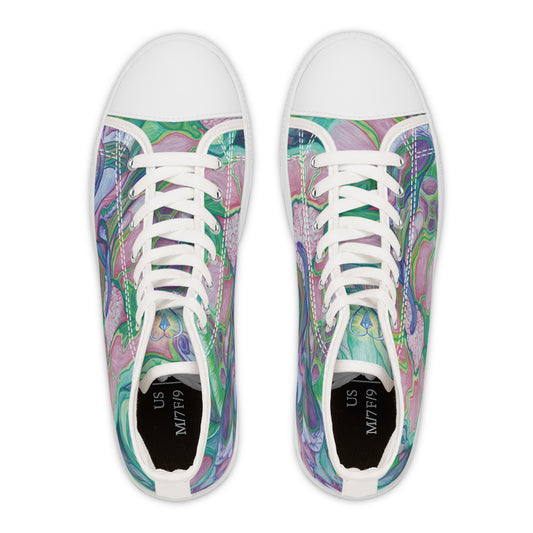 ELEMENTAL GARDEN High-Top Sneakers for Women.