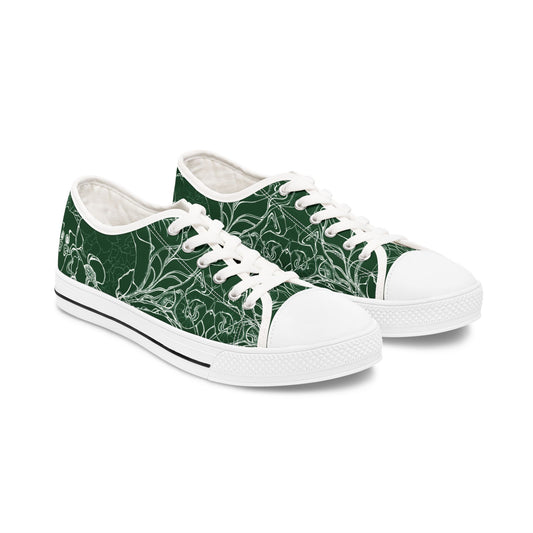 ELEMENTAL VISION Forest Green Low-Top Sneakers for women