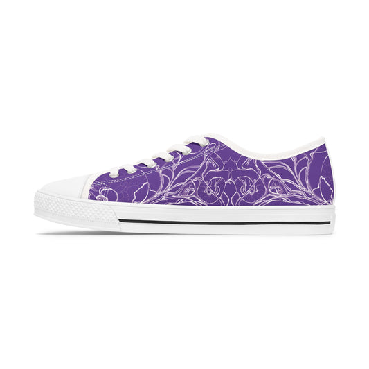 ELEMENTAL VISION Violet Light ~ Low-Top Sneakers for Women