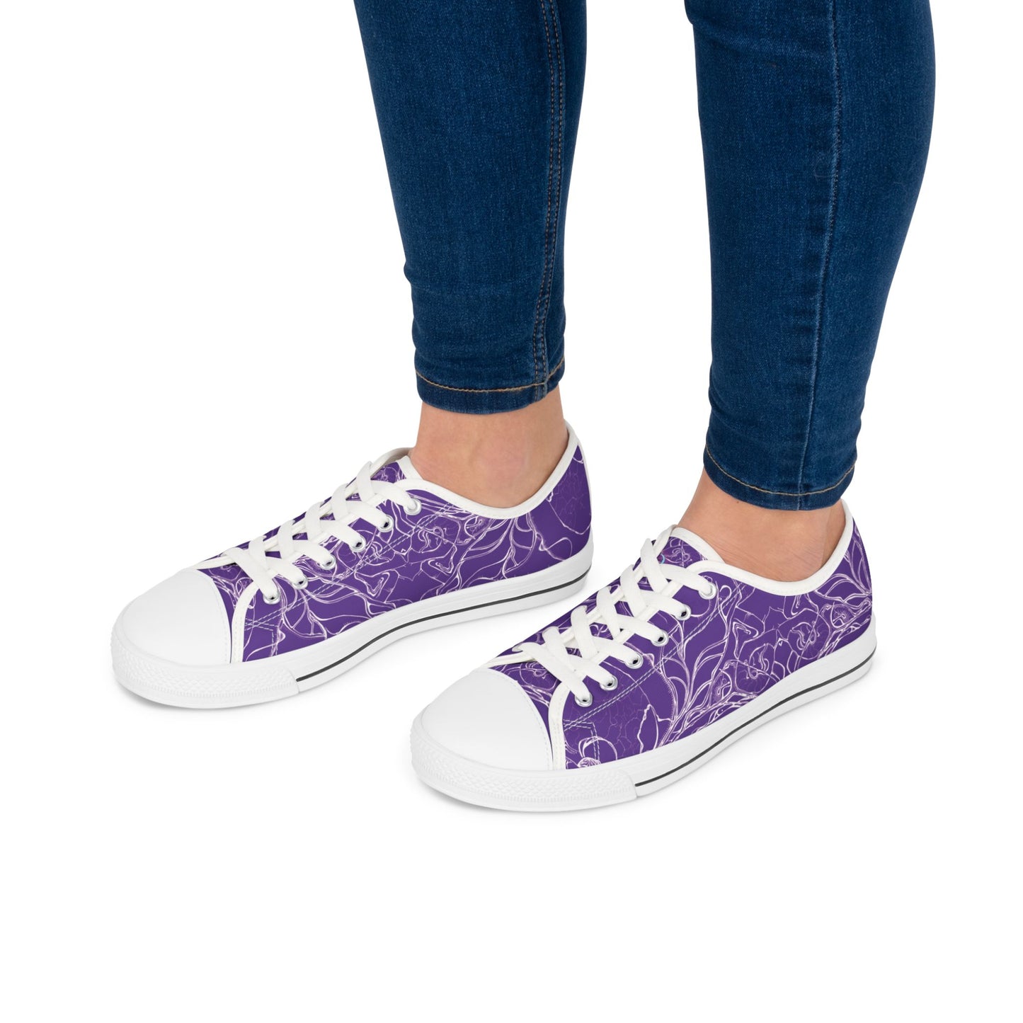 ELEMENTAL VISION Violet Light ~ Low-Top Sneakers for Women