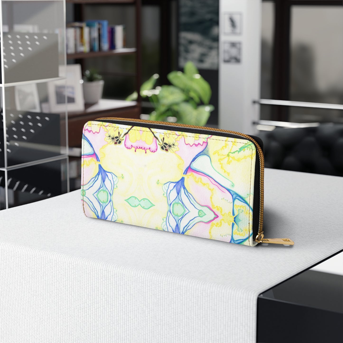 MUSICAL LIGHT | Zipper Wallet | Radiant Pouch | SONG OF THE UNIVERSE