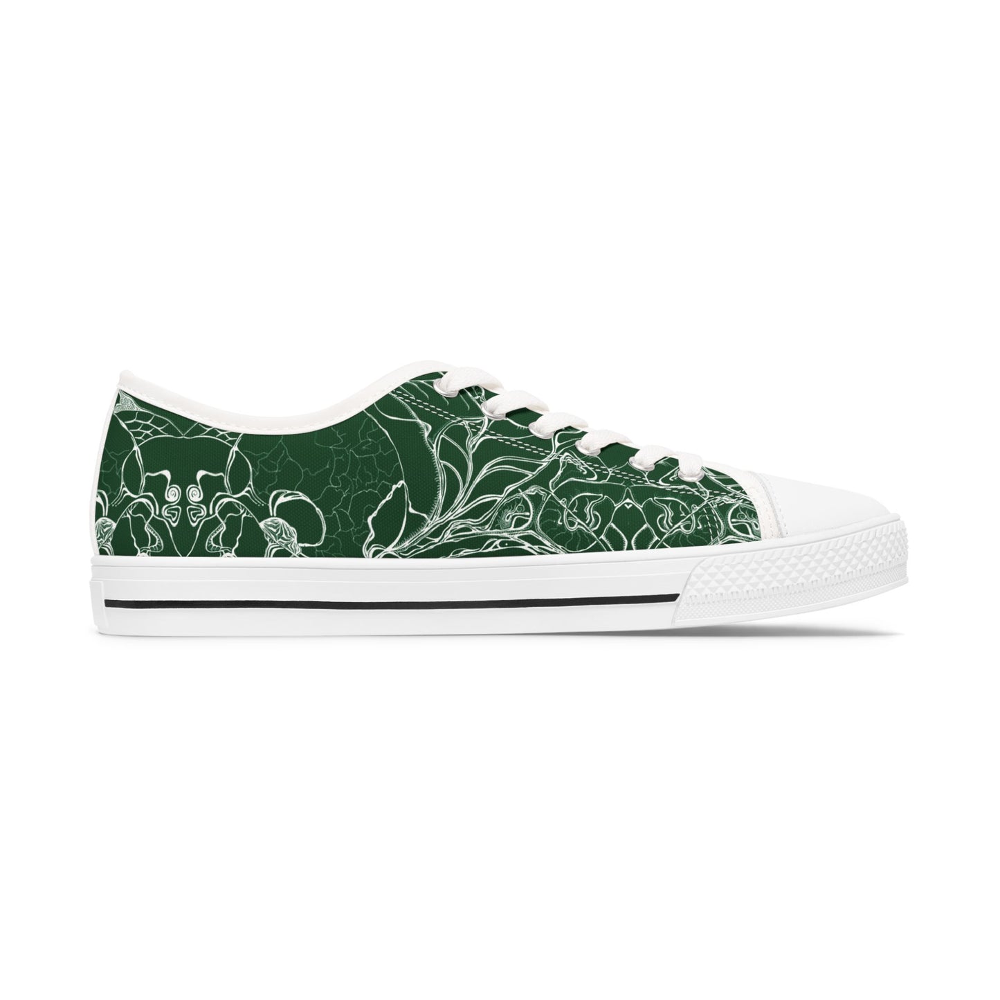 ELEMENTAL VISION Forest Green Low-Top Sneakers for women