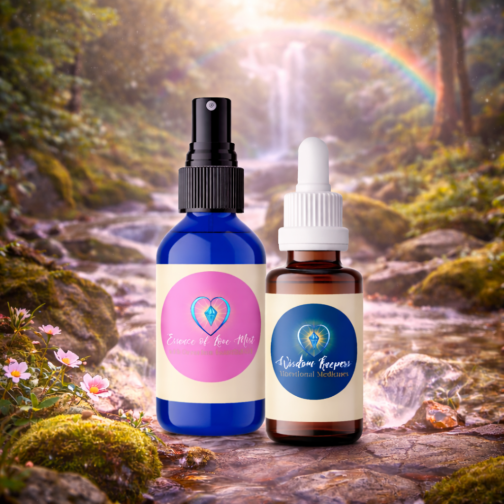 Energy Healing Support Package | Vibrational Medicine 30ml + Essence of Love Mist 100ml