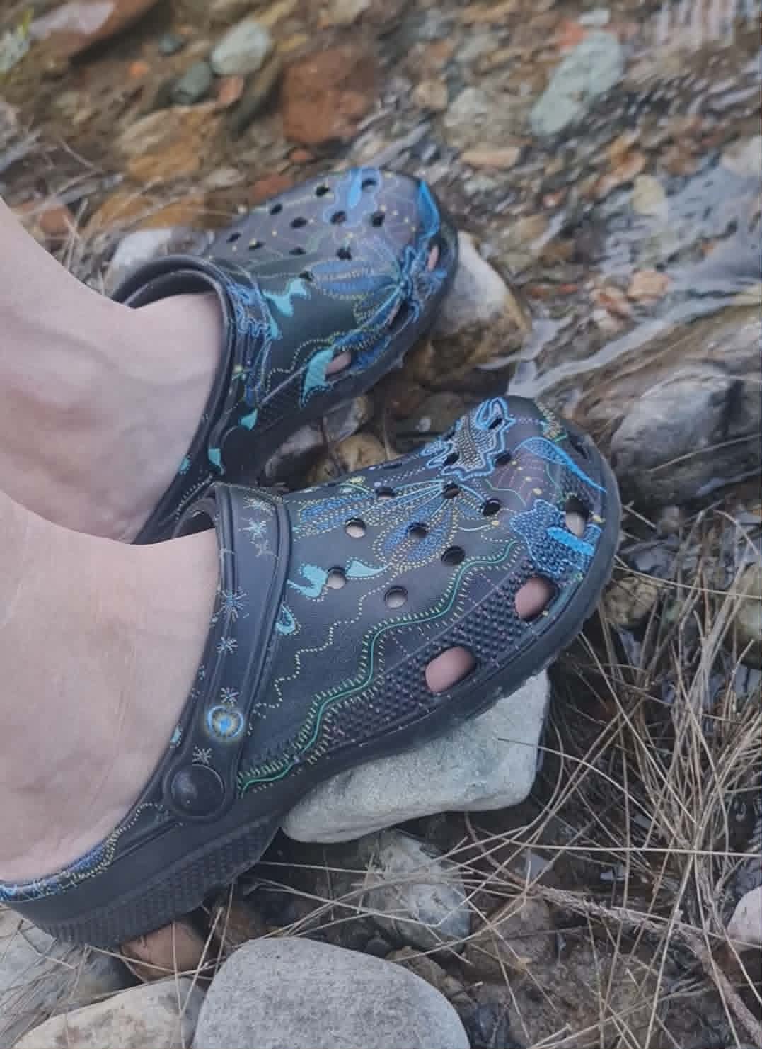 LIGHTS UP | Unisex Rubber Clogs | For Adults | COSMIC EARTH