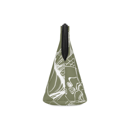 ELEMENTAL VISION | Makeup Bag | Versatile Accessory Radiant Pouch | KHAKI BRAVE