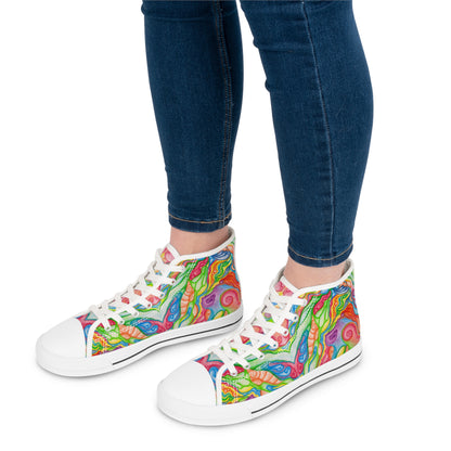 CELEBRATION | High-Top Sneakers | For Women | BUBBLING LIGHT