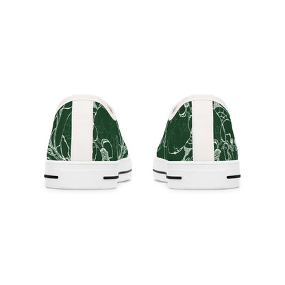 ELEMENTAL VISION Forest Green Low-Top Sneakers for women