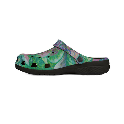 ELEMENTAL GARDEN | Unisex Rubber Clogs | For Adults | NATURE BLOSSOMS