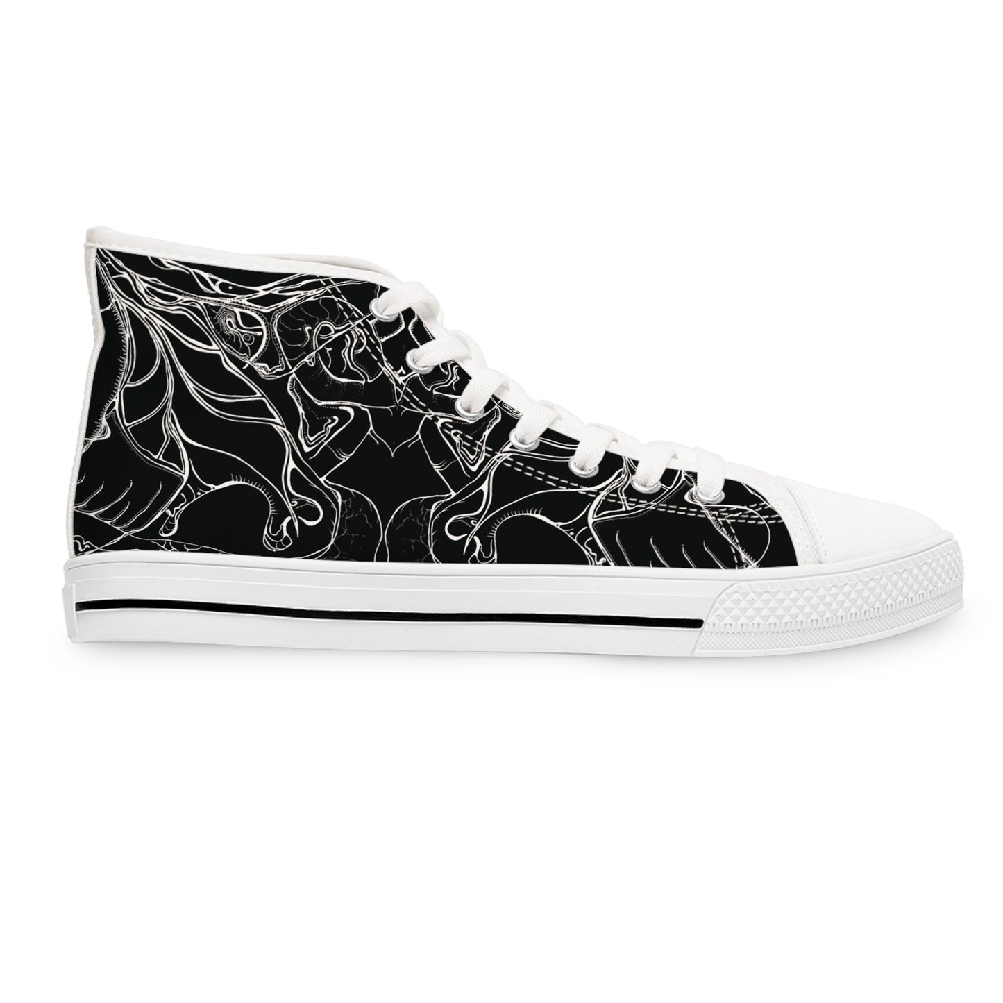 ELEMENTAL VISION Black ~ High-Top Sneakers for Women