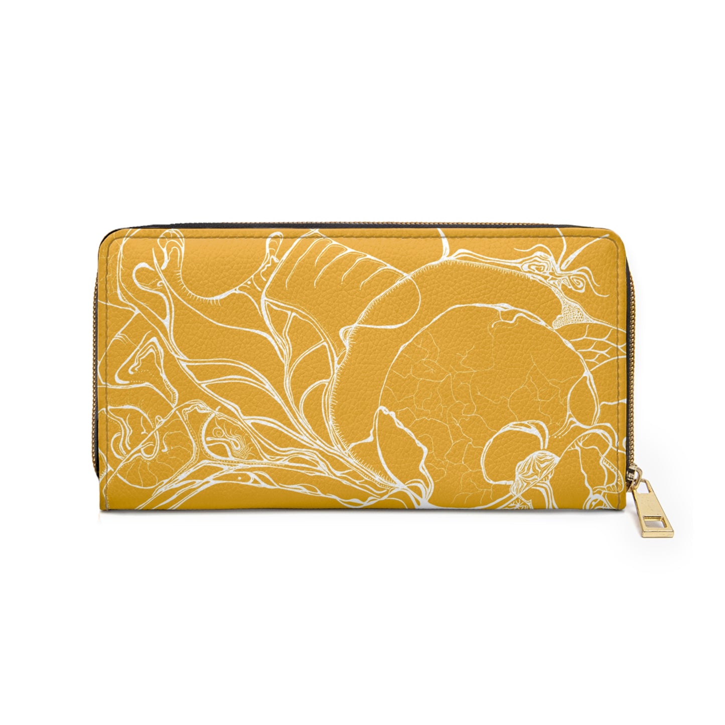 Elemental Vision | Zipper Wallet | Mustard Yellow Brilliance