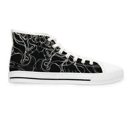 ELEMENTAL VISION Black ~ High-Top Sneakers for Women