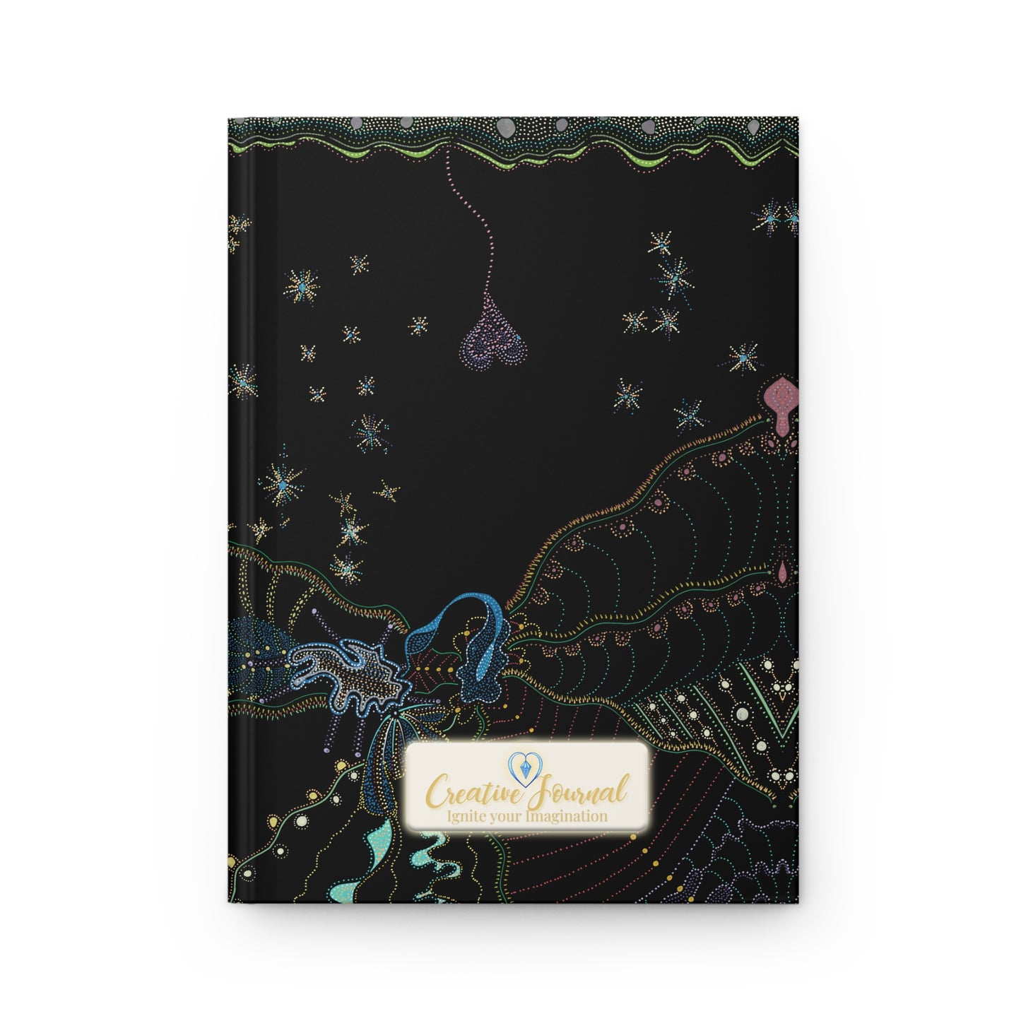 Lights Up ~ Creative Journal | A5 Hardcover Lined Notebook | Original Series