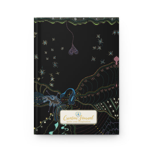 Lights Up ~ Creative Journal | A5 Hardcover Lined Notebook | Original Series