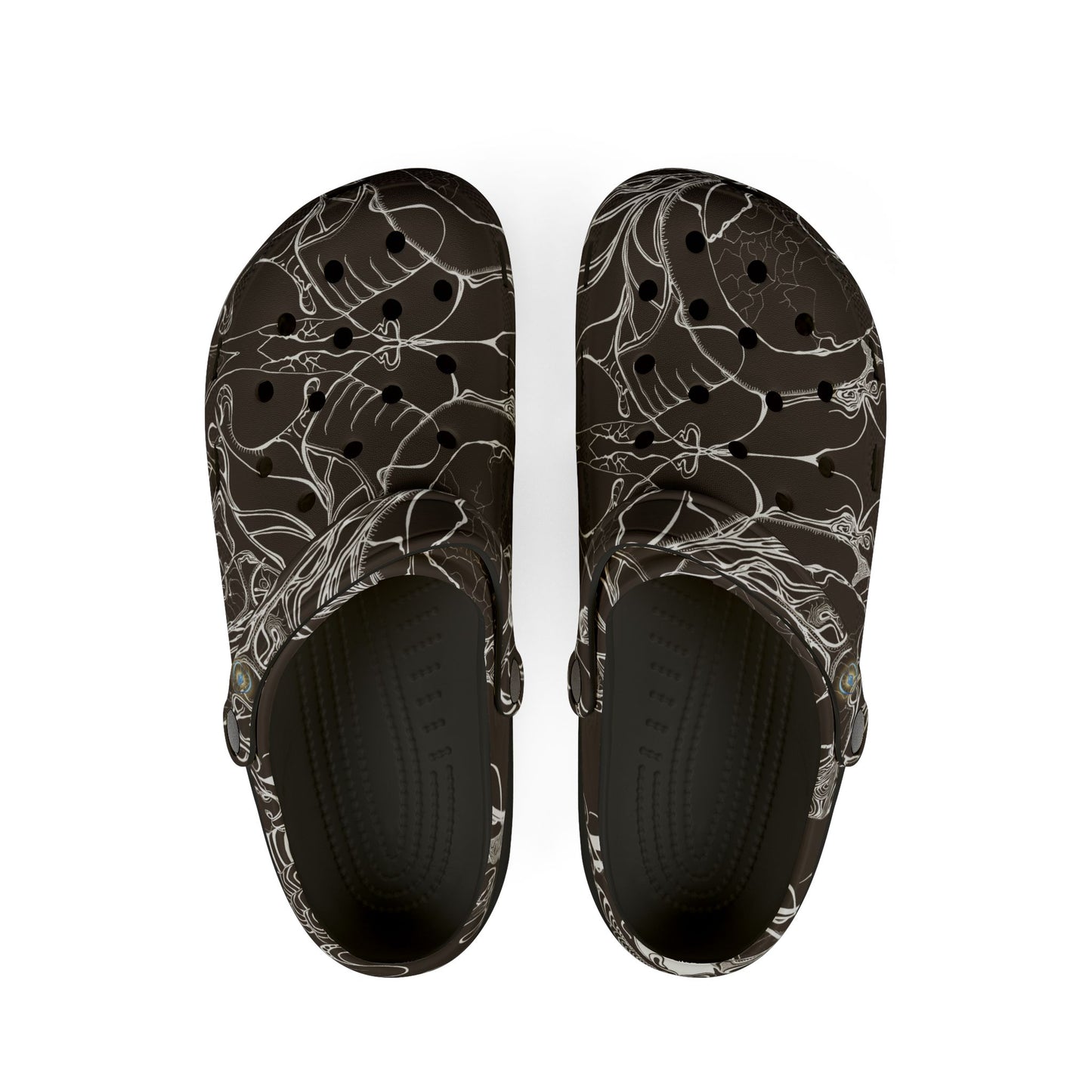 ELEMENTAL VISION | Unisex Rubber Clogs | For Adults | DARK CHOC BROWN COMFORT