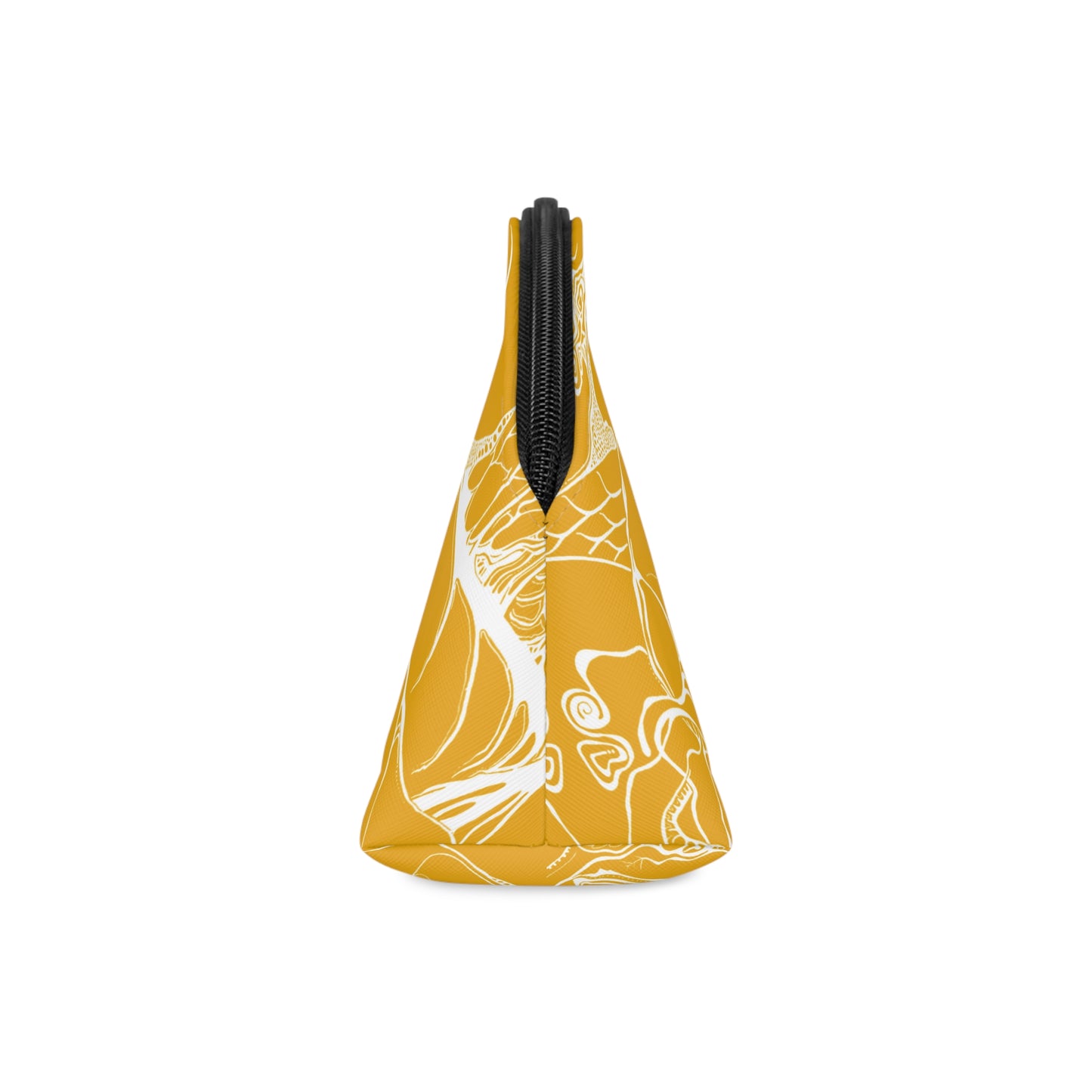 ELEMENTAL VISION | Makeup Bag | Versatile Accessory Radiant Pouch | MUSTARD YELLOW BRILLIANCE