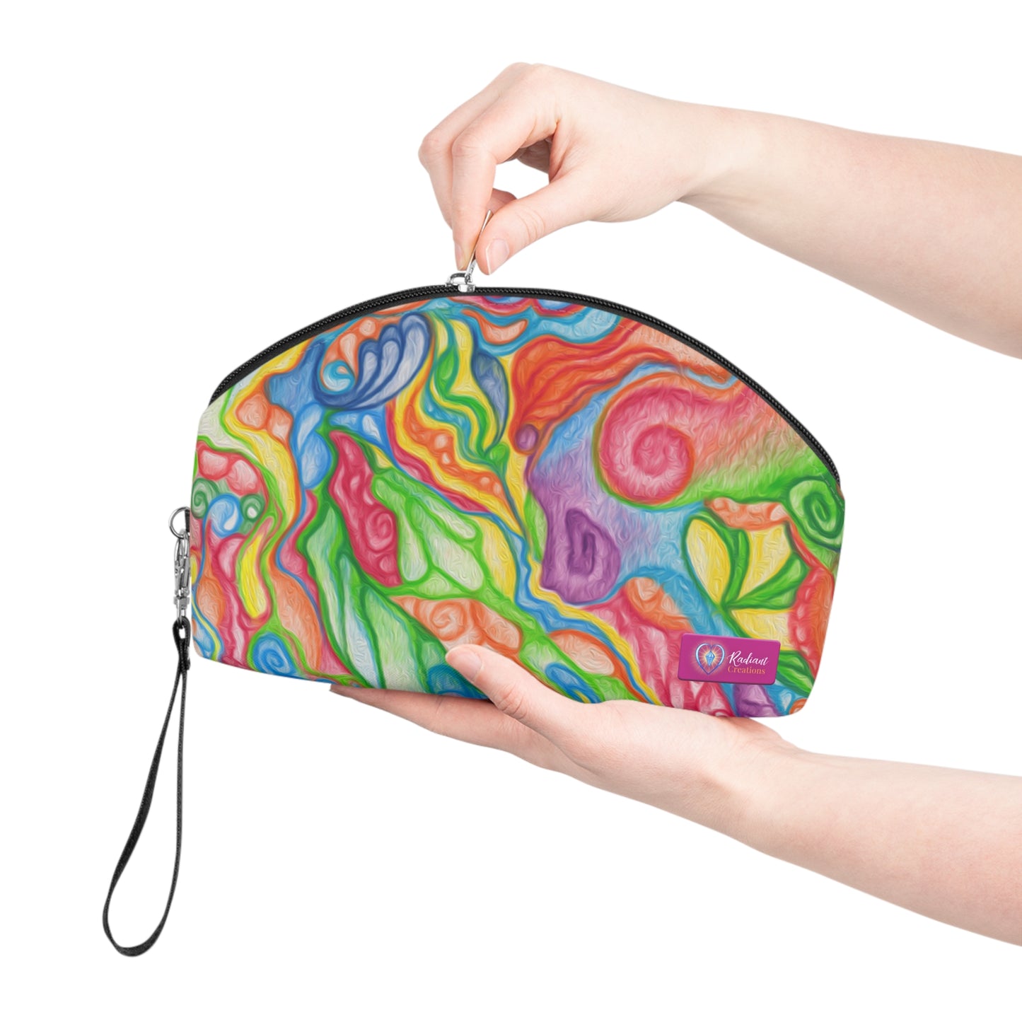 CELEBRATION | Makeup Bag | Versatile Accessory Radiant Pouch | BUBBLING LIGHT