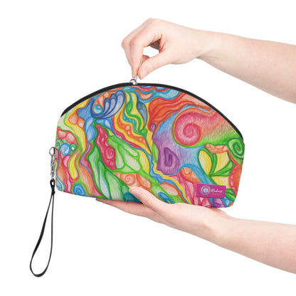 CELEBRATION | Makeup Bag | Versatile Accessory Radiant Pouch | BUBBLING LIGHT