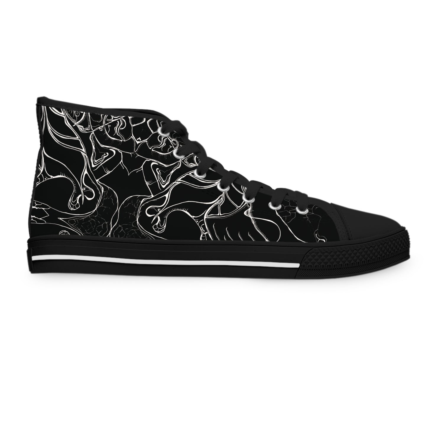 ELEMENTAL VISION Black ~ High-Top Sneakers for Women