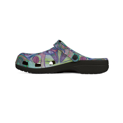 ELEMENTAL GARDEN | Unisex Rubber Clogs | For Adults | NATURE BLOSSOMS