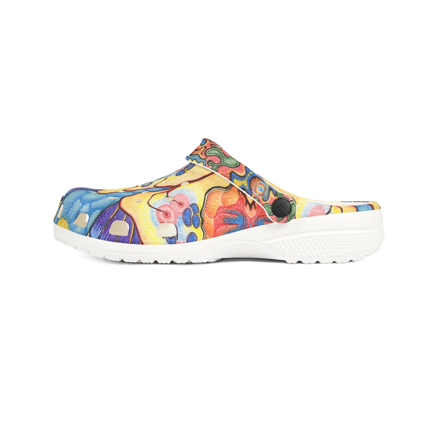 FERTILITY WINGS | Unisex Rubber Clogs | For Adults | CREATIVE ABUNDANCE & PROSPERITY