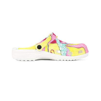 RADIANT HEART | Unisex Rubber Clogs | For Adults | HEART FLOW EXPANSION