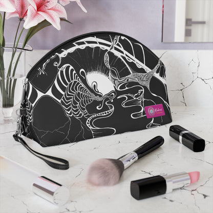 ELEMENTAL VISION | Makeup Bag | Versatile Accessory Radiant Pouch | BLACK CLARITY