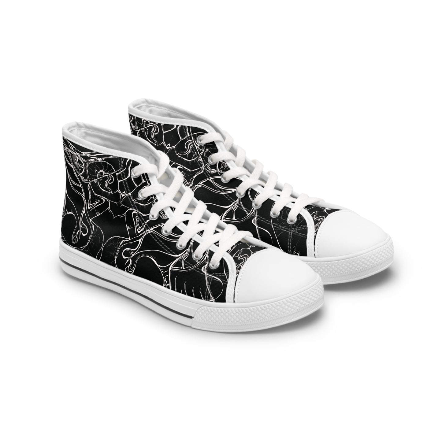 ELEMENTAL VISION Black ~ High-Top Sneakers for Women