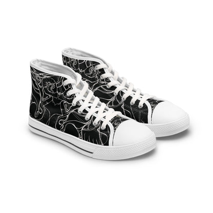 ELEMENTAL VISION Black ~ High-Top Sneakers for Women