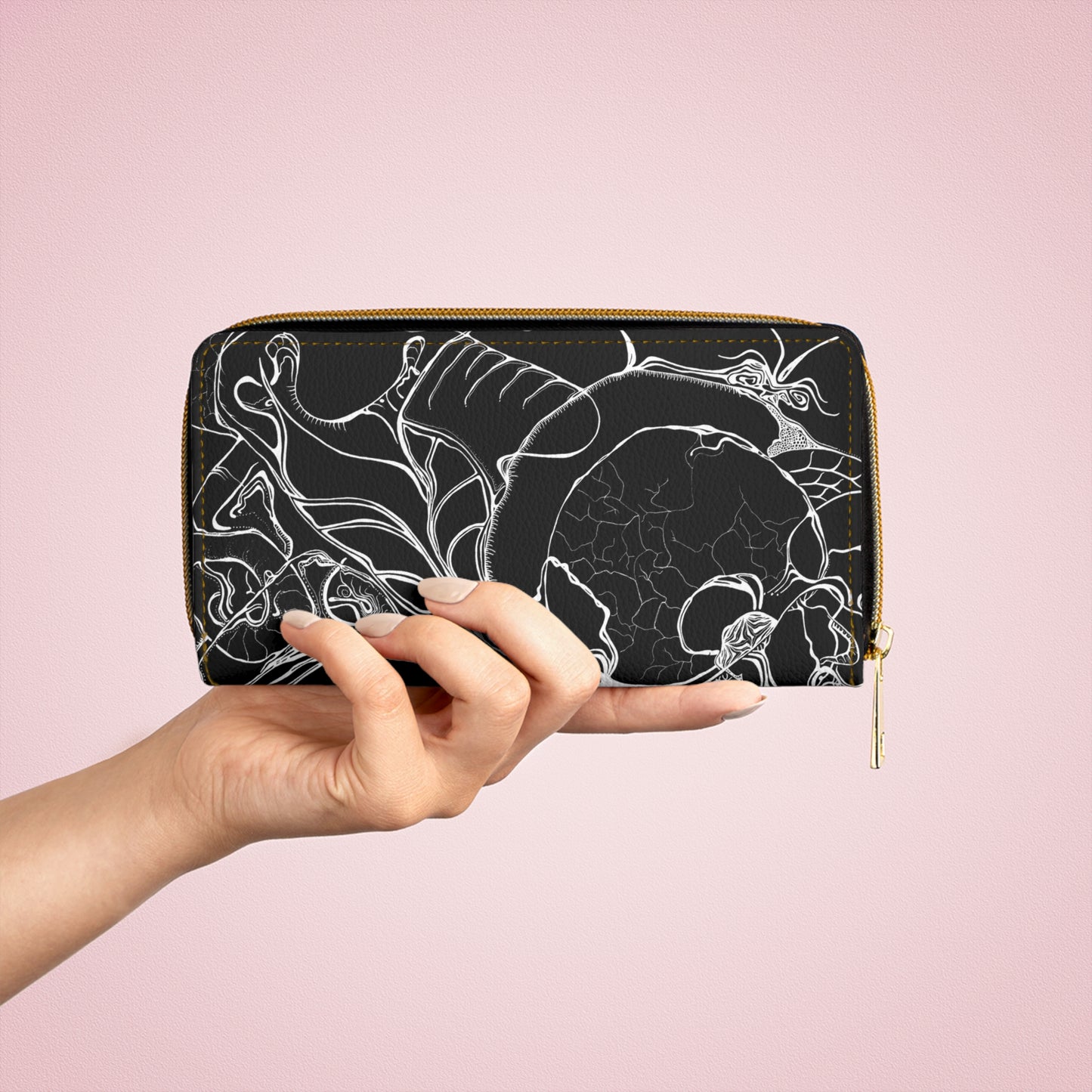 Elemental Vision | Zipper Wallet | Black Clarity