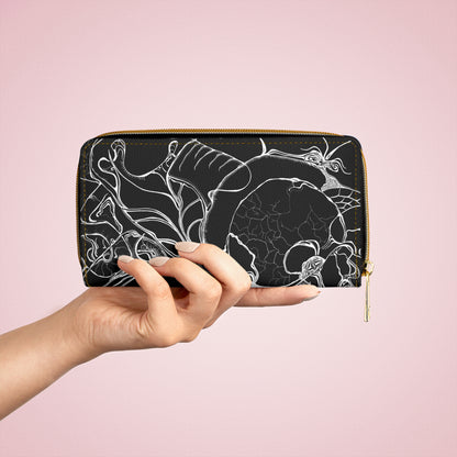 Elemental Vision | Zipper Wallet | Black Clarity