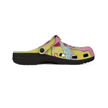 RADIANT HEART | Unisex Rubber Clogs | For Adults | HEART FLOW EXPANSION