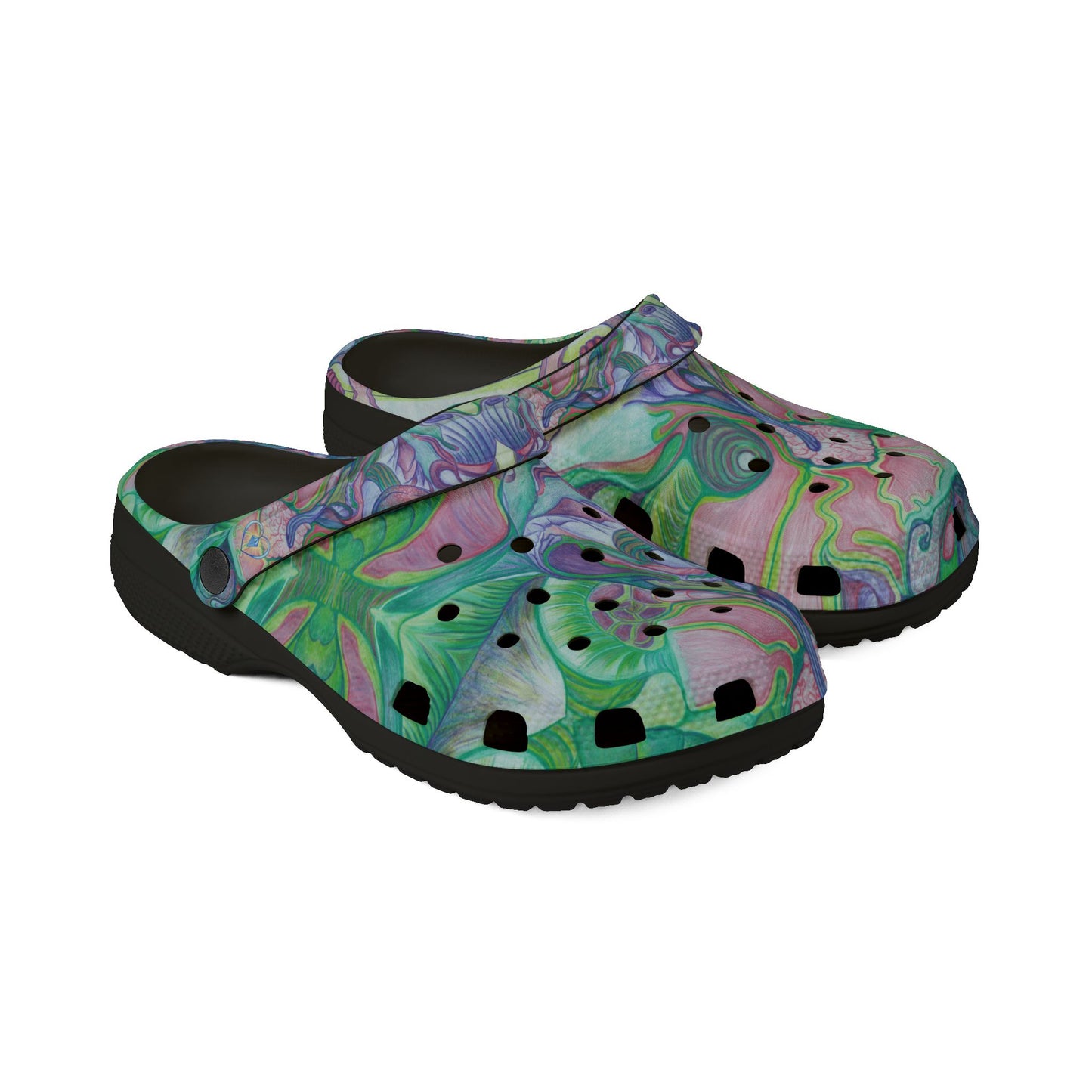 ELEMENTAL GARDEN | Unisex Rubber Clogs | For Adults | NATURE BLOSSOMS