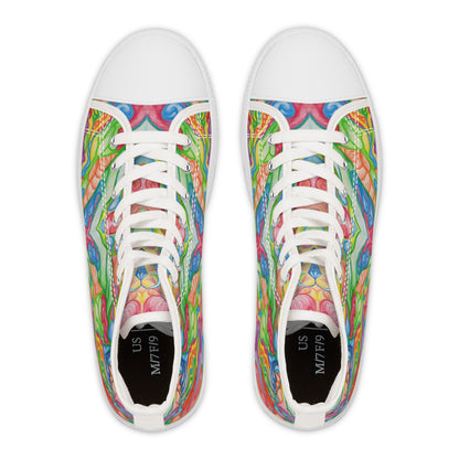 CELEBRATION | High-Top Sneakers | For Women | BUBBLING LIGHT