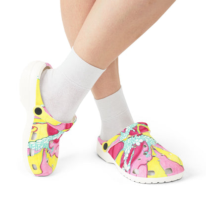 RADIANT HEART | Unisex Rubber Clogs | For Adults | HEART FLOW EXPANSION