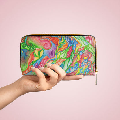 CELEBRATION | Zipper Wallet | BUBBLING LIGHT
